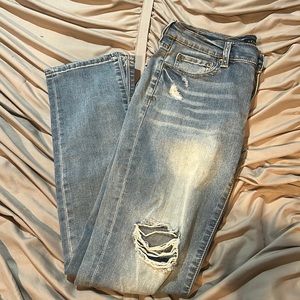Aeropostale Ripped Skinny Jeans